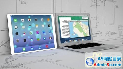 平板笔记本混合 苹果12英寸iPad再曝光 