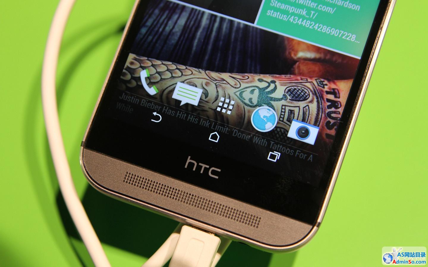 金属机身光场相机 HTC One M8现场体验 