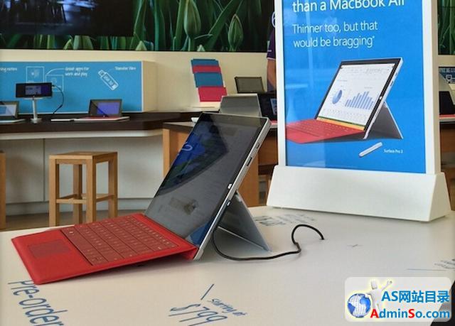 微软Surface Pro3销量超以往 证实Mini平板夭折 