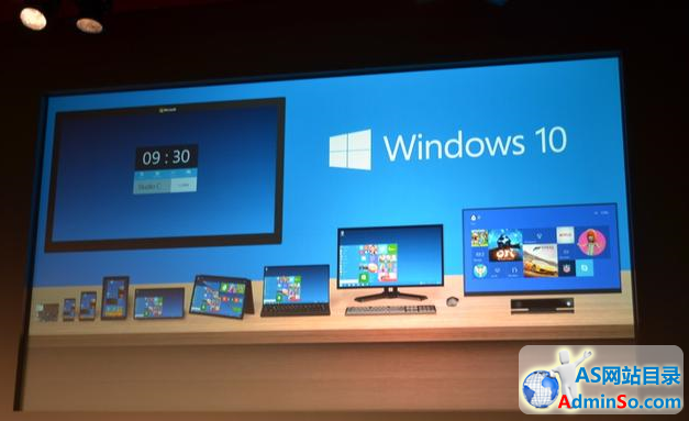 微软重装上阵：Windows 10将覆盖全平台设备