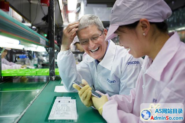 库克到访富士康 亲自督战iPhone 6 Plus生产