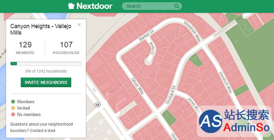 邻里社交网络Nextdoor获1.1亿美元融资
