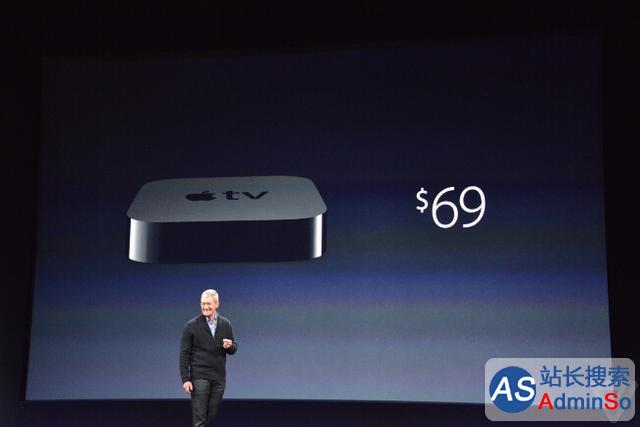 苹果宣布Apple TV降价 售69美元更亲民