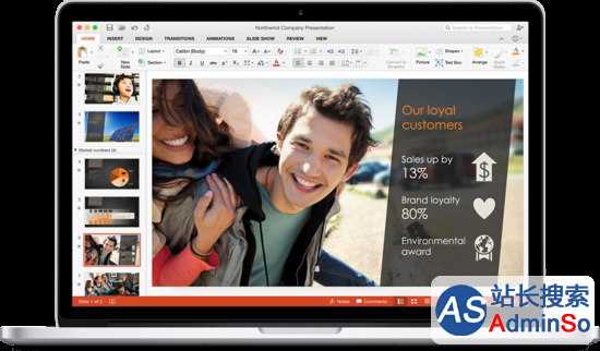 微软正式发布Mac版Office 2016 独立版则要到9月