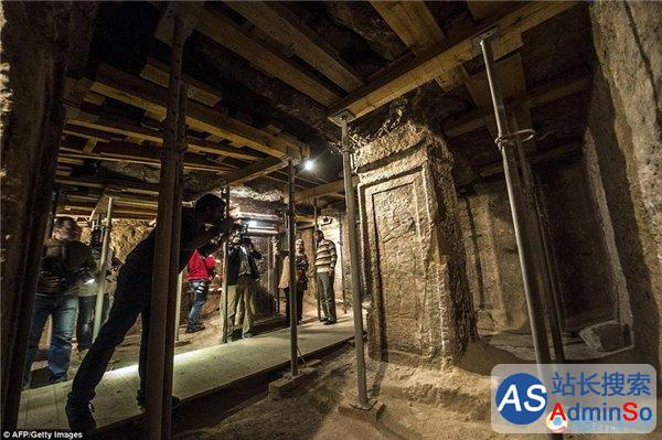 埃及法老图坦卡蒙奶妈墓室首次对外开放