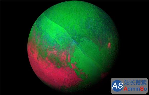 冥王星也过圣诞？喜气洋洋“红配绿”