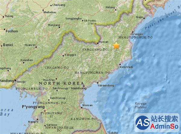 朝鲜宣布第一枚氢弹试验爆炸成功