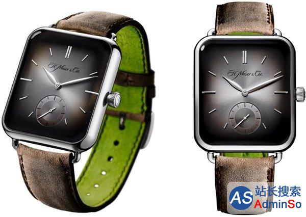 瑞士表商推高端机械表：外形神似苹果Apple Watch