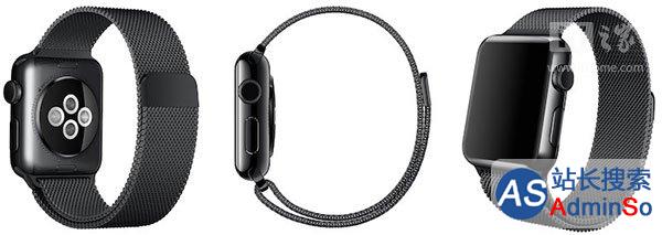 又有新款？苹果Apple Watch深空黑米兰尼斯表带现身