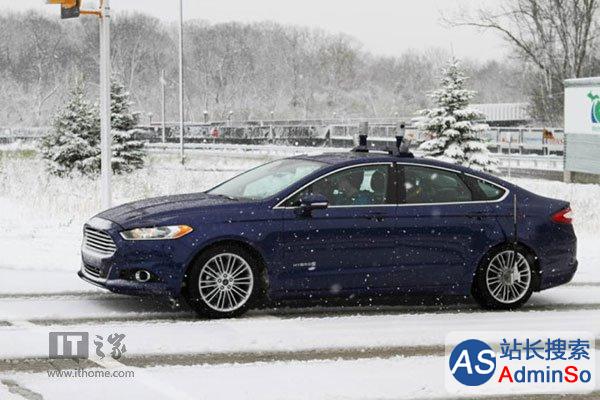 下雪也不怕，福特正在测试雪地自动驾驶技术