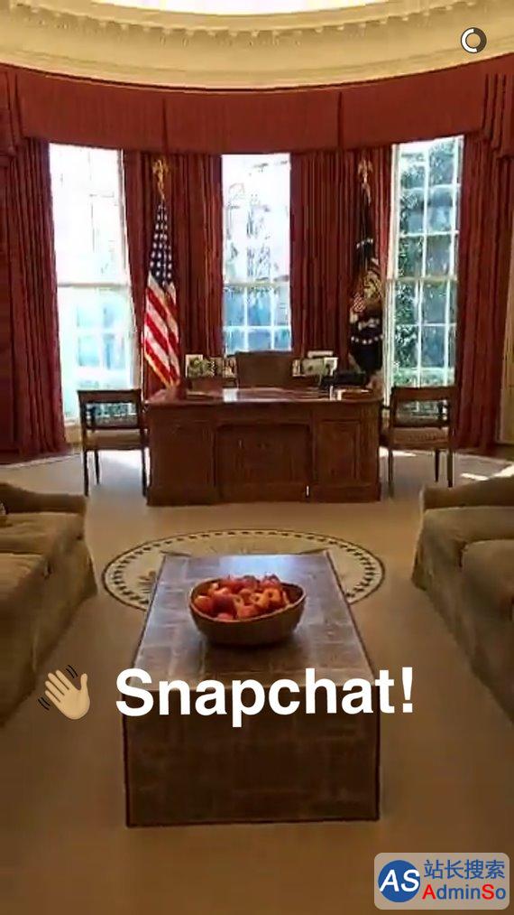 奥巴马玩起阅后即焚：白宫开通Snapchat页面