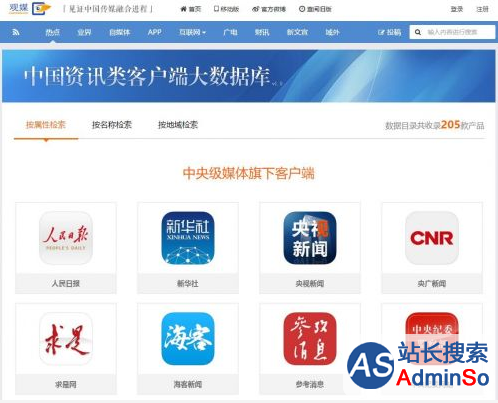 中国资讯类客户端大数据:全国新闻APP超1300个