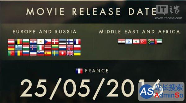 魔兽电影最早5月25日上映，中国时间未确定
