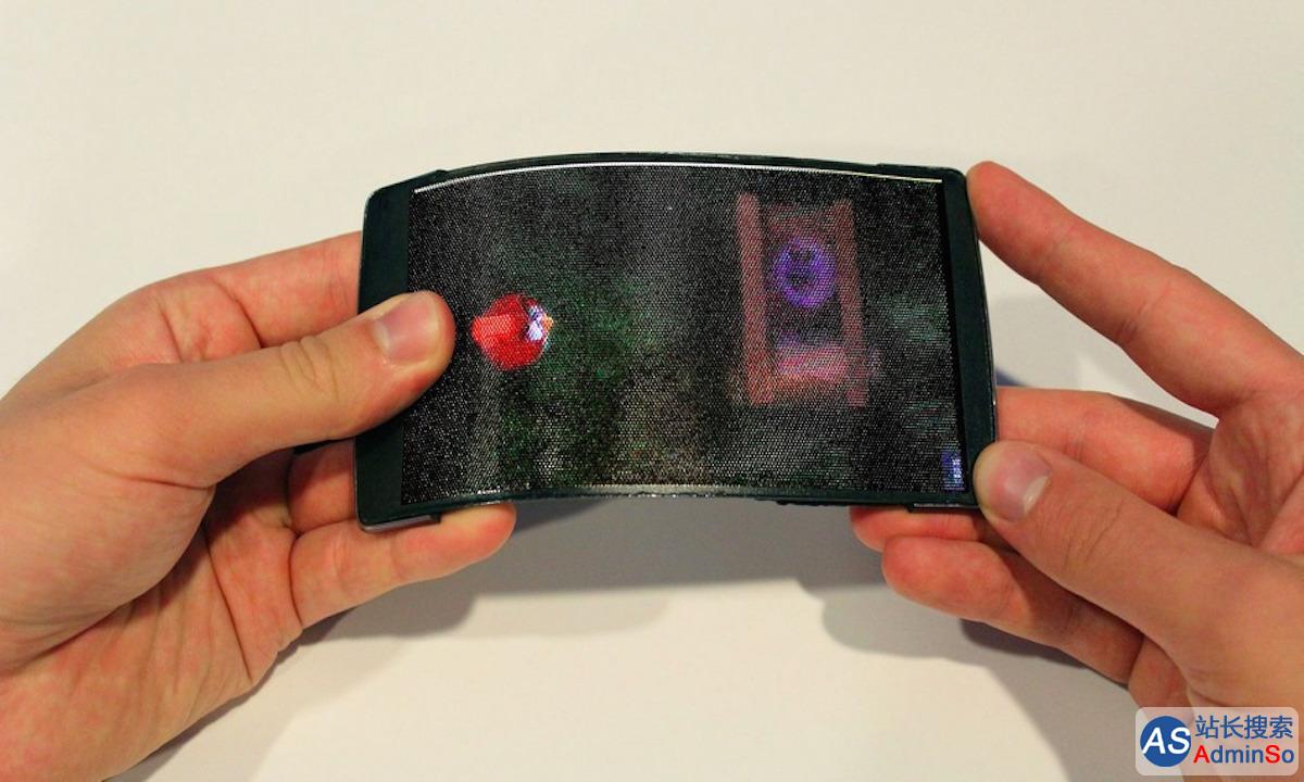 科幻技术来临——HoloFlex可曲屏智能手机，让你裸眼看3D