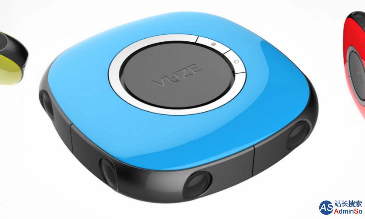 价格最亲民的VR相机Vuze现已预售，支持4K、3D，售价仅为799美元