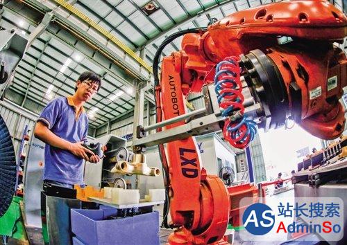 广东用机器人让部分岗位效率提高10倍，还不必发工资