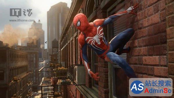 《蜘蛛侠》新作亮相E3 2016：开放世界，画质惊艳