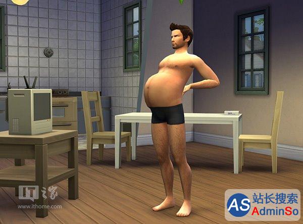《模拟人生4》DLC男性怀孕成瘾：这次并非因为外星人