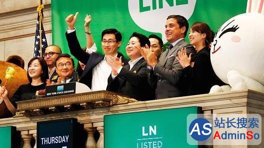 今年最大科技股IPO Line，首日市值大涨超90亿美元