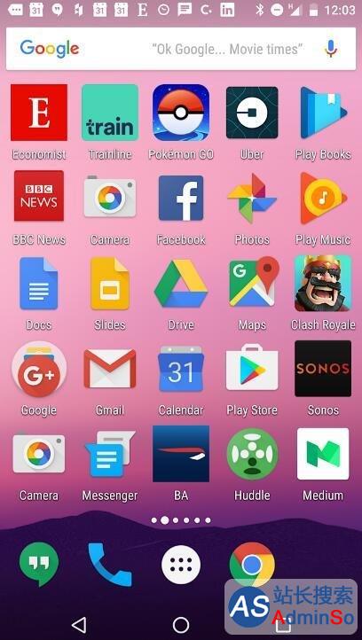 谷歌应用商店负责人晒出自己手机主屏：《精灵宝可梦GO》亮眼