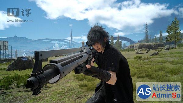 《最终幻想15》新图展示多种枪械：震荡波威猛