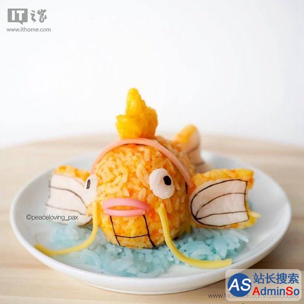 边玩边吃：泰国食物艺术家推出“精灵宝可梦Go套餐”