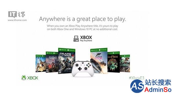 Xbox/Win10都能玩大作，微软自赞主流游戏商会爱上Play Anywhere