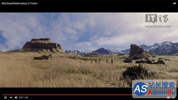 逼真的西部世界：《荒野大镖客：救赎2》正式公布游戏宣传片
