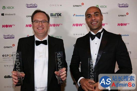 英国举办EIA电竞产业奖评选：《CS:GO》夺冠