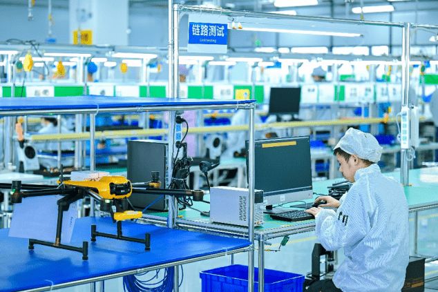 美团物流无人机工厂在深圳投产年产装备可超万台