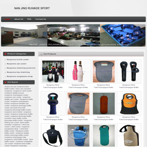 China neoprene can bottle cooler factory
